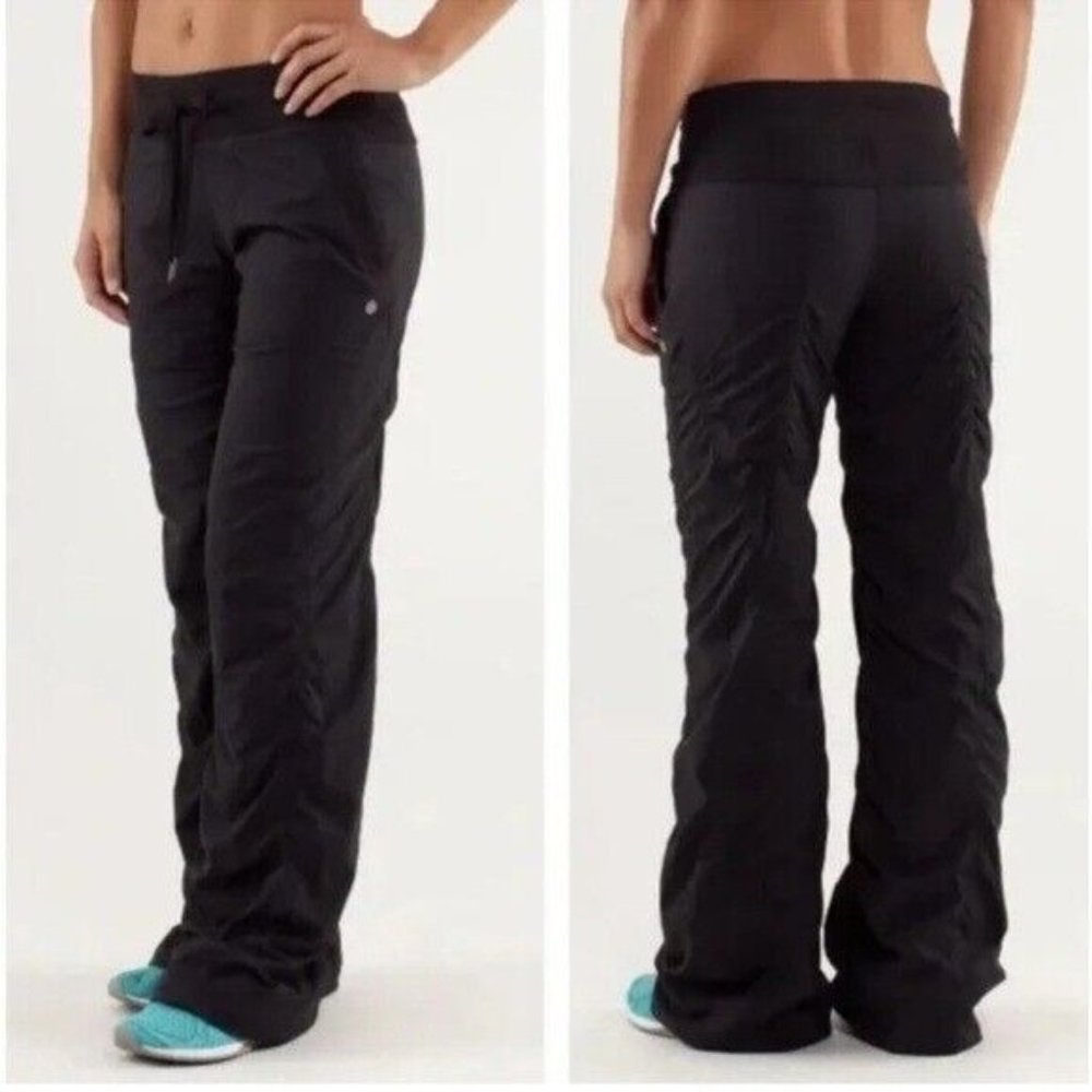Lululemon Dance Studio Pants in Black, size 10 Tall 34” - Picture 1 of 10